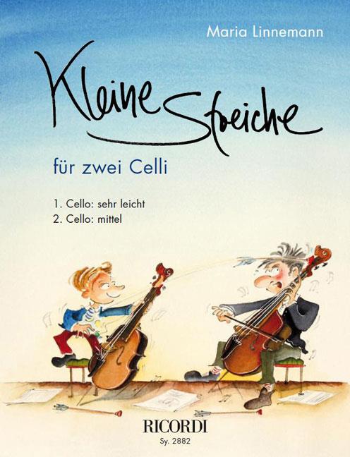 Kleine Streiche - für 2 Celli (1. Cello sehr leicht, 2. Cello mittel)